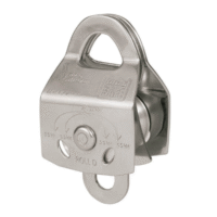 POLIA DUPLA ROLL D AÇO INOX