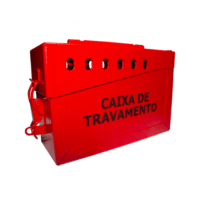 CAIXA DE BLOQUEIO EM GRUPO PARA 13 CADEADOS