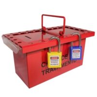 CAIXA DE BLOQUEIO EM GRUPO PARA 26 CADEADOS