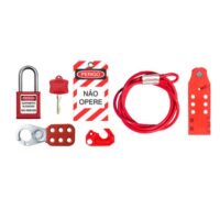 KIT DE BLOQUEIO DE VÁLVULA ESFERA, REGISTRO (GAVETA) E BORBOLETA