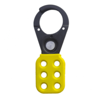 GARRA DE BLOQUEIO E TRAVAMENTO EM AÇO AMARELA - 38 MM / 1 ½"