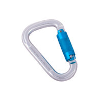 MOSQUETÃO DUPLA TRAVA AUTOMÁTICA