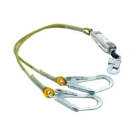 TALABARTES DUPLO EM CORDA COM ALMA EM AÇO