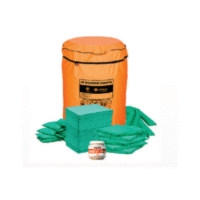 KIT DE EMERGÊNCIA AMBIENTAL PARA LÍQUIDOS AGRESSIVOS - 200 LITROS