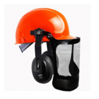 CAPACETE SEGURANÇA ACOPLADO PROTETOR AUDITIVO E TELA 8- C0P 008